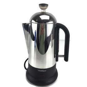 Villaware 5120-05 Coffee Percolator 5 Cup Stainless Steel And Black No Working