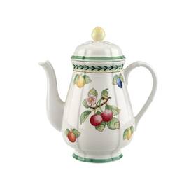 Villeroy & Boch 450102344819 French Garden Fleurence Coffeepot 42.25 Oz Premium Porcelain White/multico