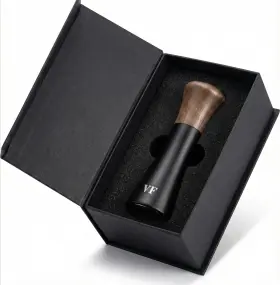 Vin Fresco 850052019280 Wdt Espresso Distribution Tool Coffee Large Standard Black And Walnut