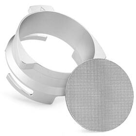 Vomika 651358039398 54mm Coffee Dosing Funnel Hands-free Aluminum Silver