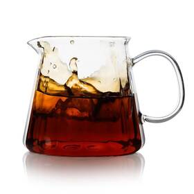 Watchget 972001185427 Glass Coffee Carafe 600ml/20oz - Heat Resistant Borosilicate Server Cl