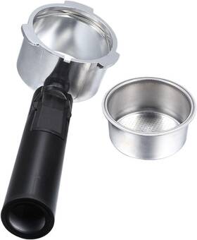 Wdcfxy Wxc1 Coffee Machine Portafilter Handle 51mm Replacement Bracket Black And Silver
