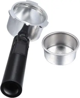 Wxc1 Wdcfxy Coffee Machine Portafilter Handle 51mm Replacement Bracket Black And Silver