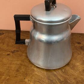 Wear-ever Ever3008 Vintage 8 Cups Coffee Pot Percolator 3008 Aluminum Stovetop Camping