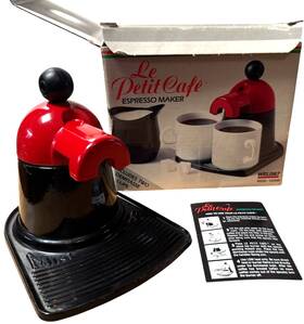 Wel-bilt Esp89r Vintage Welbilt Espresso Maker Mini Bar Lolita 2 Cups Le Petit Cafe Made N Italy