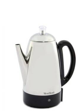 West Bend 54159 Stainless Steel Electric Coffee Percolator