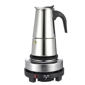 200450ml Will 787874707579 Portable Espresso Coffee Maker Moka Pot Stainless Steel With Electri
