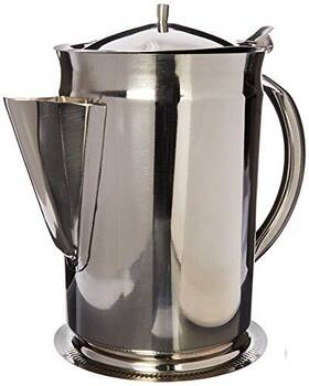 Winco 812944004361 Bs-64 Stainless Steel Coffee Server 64-ounce