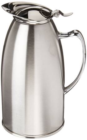 Winco 842169128177 Vss-508 Stainless Steel Lined Beverage Server 20-ounce Satin Finished