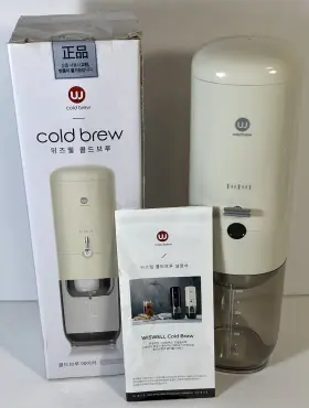 Wd201c Wiswell Coldbrew Maker Wd201 400 Ml Cream Color Cold Brew Coffee Aesthetic