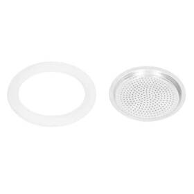 Wohpnle Wohpnlegm057rvo6g-11 Moka Pot Gasket 3 Cup Coffee Maker Replacement Parts Serves