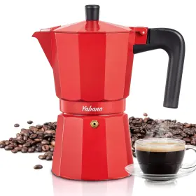 Yabano 979002950658 Stovetop Espresso Maker 9 Cups Moka Coffee Pot Italian For Gas Or C