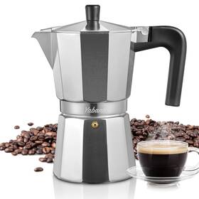 Yabano 979002950689 Stovetop Espresso Maker 9 Cups Moka Coffee Pot Italian For Gas Or E
