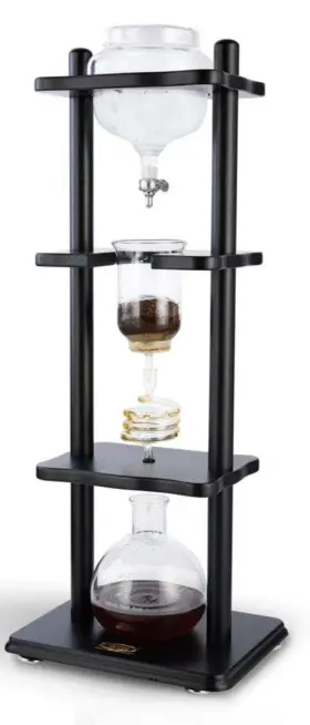 Yama 445006991977 Cold Brew Maker I Ice Coffee Machine With Slow Drip Technology Makes 6-8