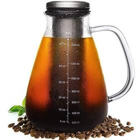 Ymmind 707091213158 Cold Brew Iced Coffee Maker 51oz Brewed Pot With Removable Doub