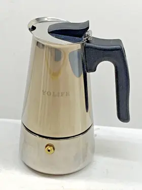 Fxho07mujqcmt Yolife Mini Stovetop Espresso Maker Induction Small Moka Pot For Italian Coffee