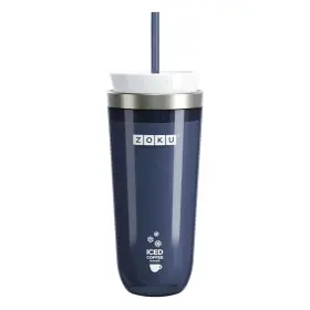 Zoku 851877003478 Instant Iced Coffee Maker Reusable Beverage Chiller Cools Hot Beverages In M