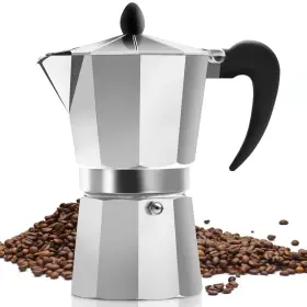 Zulay Kitchen 093674185401 Italian Style 8 Espresso Cup Moka Pot Classic Stovetop Maker