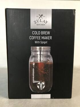 Zulay Kitchen 093674191334 1.5 Liter Cold Brew Coffee Maker Premium Iced Pitcher Infuser