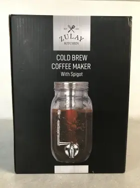 Zulay Kitchen 093674191334 1.5 Liter Cold Brew Coffee Maker Premium Iced Pitcher Infuser