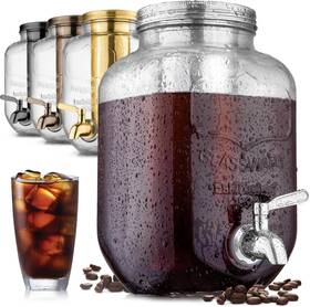 Zulay Kitchen 313057848892 1 Gallon Cold Brew Coffee Maker - Large Iced Tea And Pitch