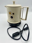 Vntg 70S Regal Poly Insta Hot Pot 5 Cup Electric Coffee/tea Mod Daisy Works Well Used. Price: $13.54.