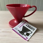 Bialetti Pour Over Drip Single Cup Coffee Maker Red, Uses #2 Filters #07048 New. Price: $14.99.