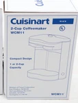 Cuisinart Coffee Maker 2-CUP Black WCM11 Travel Compact Vacation Beach Camping New. Price: $40.50.
