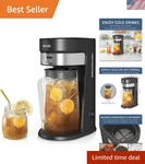 Iced Tea Maker With 3QT Pitcher, Coffee Strength Control And ... New. Price: $112.25.