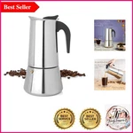 12-CUP Stainless Steel Italian Stovetop Espresso Maker For Home & Travel New. Price: $42.99.