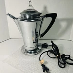 Vintage Universal 7626A Electric Coffee Percolator Landers Frary & Clark Used. Price: $64.99.