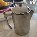 Frieling Stainless Steel Double Walled Insulated Hot Beverage Server Coffee Used. Price: $55.00.