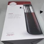 Osaka, Cold Brew Coffee Maker -1.5 Liter Tritan Carafe With Stainless Steel Mesh Open. Price: $25.00.