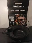 Ovente Electric Hotpot Grill GH10133B Non Stick Cooker Wok Glass Lid 13" Gourmet Open. Price: $37.99.