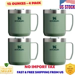 Stanley Everyday Camp Mug 12 Ounces Brand New* Hammertone Green* 4 Pack. Price: $200.10.