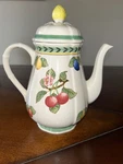 Villeroy & Boch French Garden Fleurence Porcelain Teapot Coffee 9 New. Price: $89.00.