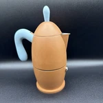 Vtg 1990S Guzzini Percolator Italian Stove Top Coffee Pot Retro Atomic Spaceage Used. Price: $80.00.