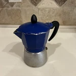 Imusa Vintage Aluminum Espresso Stovetop Coffeemaker 1-CUP, Blue Used. Price: $19.98.