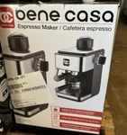 Bene Casa BC-99189 4-CUP Espresso Maker Open. Price: $30.00.
