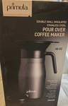Primula 48OZ Double Wall Insulated Stainless Steel Pour Over Coffee Maker New. Price: $40.00.