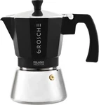 Milano Stovetop Espresso Maker Moka Pot For Greca, Induction, Electric New. Price: $93.93.