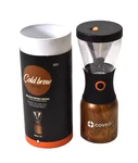 Asobu Insulated Portable Brewer Cold Coffee 34OZ 1L Wood Home Decor Branded Open. Price: $21.59.