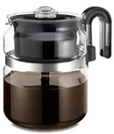Caf Brew Collection High End Glass Stovetop Percolator Coffee Pot - Best 40 Oz New. Price: $29.69.