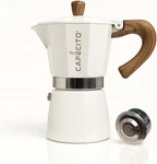 Cafecito Moka Pot Espresso Maker - 6 Cup Cuban Coffee With Wood Handle New. Price: $99.99.