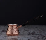 Demmex Turkish Greek Stovetop Engraved Copper Coffee Maker Pot Cezve Ibrik Briki New. Price: $63.80.