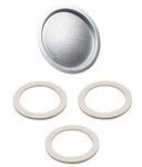 Univen 2.25" (57MM) Espresso Filter And Gasket Seals Compatible With Bialetti 3 New. Price: $9.49.