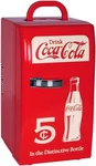 Coca-cola Retro 18 Mini Fridge W/ 12V Dc And 110V Ac Cords, 22L Dark Red New. Price: $233.82.