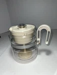Vintage Gemco Glass Stovetop Coffee Pot Percolator 4-8 Cup Perk Usa Used. Price: $25.00.