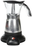 Brand New Brentwood TS-118S Electric Moka Pot Espresso Machine, 6-CUPS. Price: $37.49.