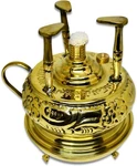 Egyptian Greek Coffee Brass Engraved Copper Elbaramony Turkish Alcohol Burner. Price: $38.00.